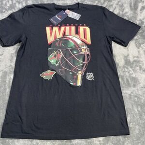 Fanatics Minnesota Wild Mens Medium Authentic Pro Black Team Licensed NHL NWT